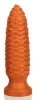 Plug Long Pine M – 18 cm-es prémium anális kényeztető, narancs