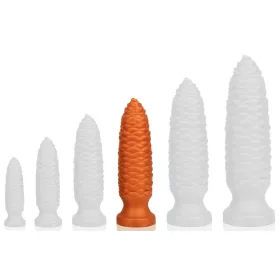 Plug Long Pine L – hosszú narancs anális izgató (22 cm)