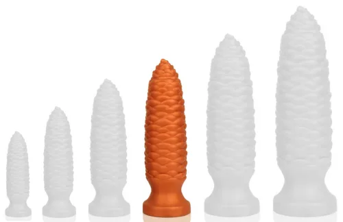 Plug Long Pine L – hosszú narancs anális izgató (22 cm)