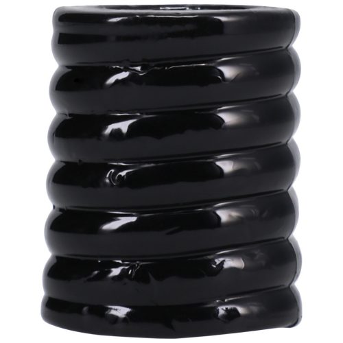 Cockring The Cage – Prémium fekete péniszgyűrű 25 mm