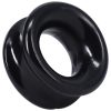 Cockring The Convex – prémium, 20 mm fekete péniszgyűrű