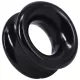 Cockring The Convex – prémium, 20 mm fekete péniszgyűrű