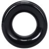 Cockring The Convex – prémium, 20 mm fekete péniszgyűrű