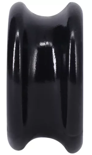 Cockring The Convex – prémium, 20 mm fekete péniszgyűrű