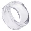 Cockring The O Ring – átlátszó prémium péniszgyűrű 25mm