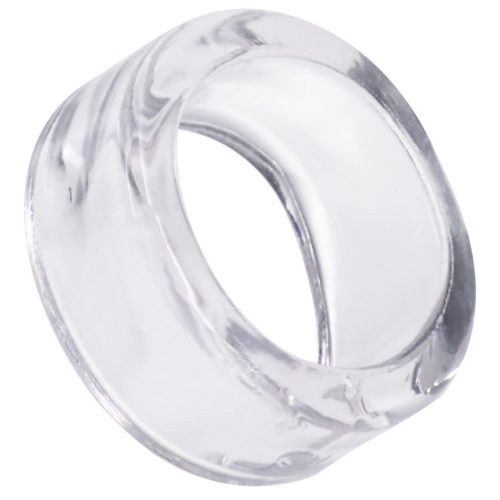 Cockring The O Ring – átlátszó prémium péniszgyűrű 25mm