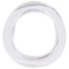 Cockring The O Ring – átlátszó prémium péniszgyűrű 25mm