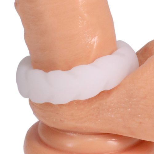 Fat Tire – prémium fehér péniszgyűrű 25 mm