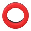 Cockring The Big O – prémium 32 mm-es péniszgyűrű, fekete-piros