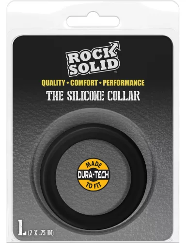 Cockring The Collar Large – prémium 50 mm fekete péniszgyűrű