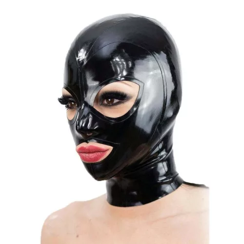 Black Texie – prémium latex balaklava