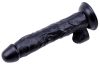 Vaynix Black Mont – prémium fekete dildó, 19 x 4 cm