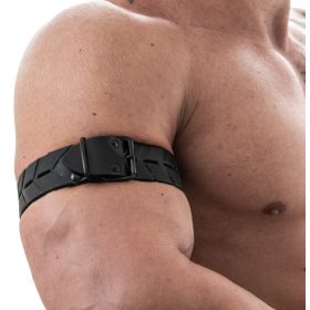 Katerpillar – elegáns fekete karkötő