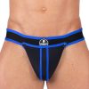 Jockstrap Shell – fekete-kék stílusos alsónemű