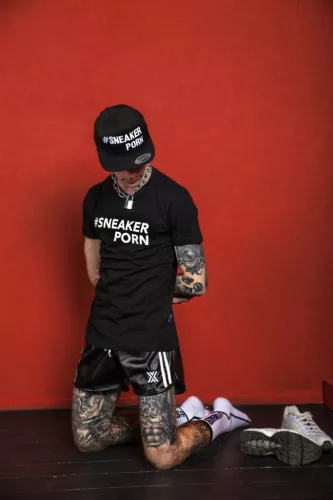 Sneakerporn Sk8erboy – stílusos fehér zoknik