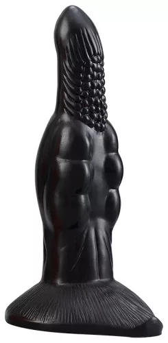 Skurix – prémium fekete dildó 19 x 5.5 cm