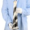 Big Horse – prémium fekete-fehér dildó 38 cm hosszú
