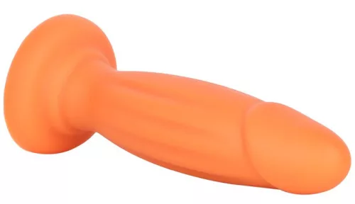 KAR HOT – 19 cm-es, érzéki vibro plug narancssárgában