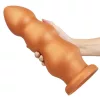 Plug Ogivass M – prémium orange anális játék 21,5 x 7 cm