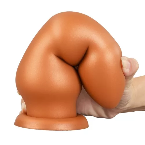 Plug Ogivass M – prémium orange anális játék 21,5 x 7 cm