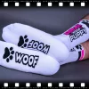 Sneak Woof – játékos rózsaszín kutya zoknik