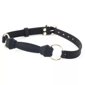 Bâillon Mors – prémium szilikon gag 11,5 cm fekete