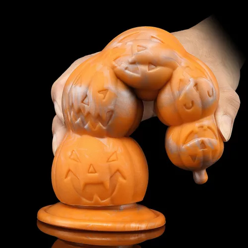 Gode Pumpkin M – prémium, vízálló vibrátor narancssárgában