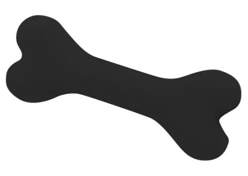 Szexjáték Szilikon csont 12,5 cm fekete