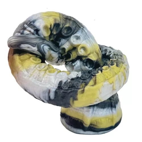 Poolpok – tetovált, 50 cm hosszú tentacle dildó