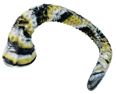 Poolpok – tetovált, 50 cm hosszú tentacle dildó