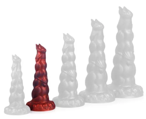 Heyak M – prémium piros anál dugó 21 x 6.5 cm