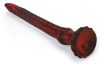 Gode Heelix L – prémium, piros kötött vibrátor 52 cm hosszú