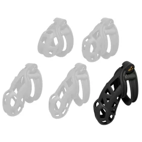   Contrik Black Cage XXL – prémium stimuláló eszköz 12 x 3.6 cm