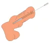 Lonkob – 23 cm fém rúd, 13 mm átmérő