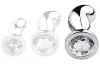Plug Bean Silver – prémium anális kiegészítő 9 x 3,5 cm