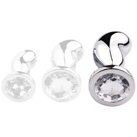   Plug Bean Silver – prémium anális kiegészítő 9 x 3,5 cm