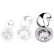 Plug Bean Silver – prémium anális kiegészítő 9 x 3,5 cm