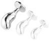 Plug Bean Silver – prémium anális kiegészítő 9 x 3,5 cm