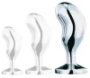 Plug Bean Silver – prémium anális kiegészítő 9 x 3,5 cm