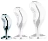 Bijou Bean Silver – prémium anális dugó, rózsaszín