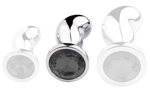 Bijou Bean – elegáns anális plug ezüst színben