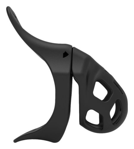 Komplit Cage – prémium fekete péniszgyűrű 8 x 3,5 cm