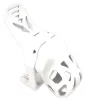 Komplit Cage – prémium fehér stimuláló hüvely 8 x 3,5 cm