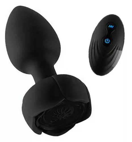 Plug Vibrant Rosana – prémium anális kényeztető fekete