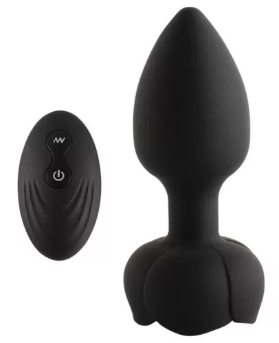 Plug Vibrant Rosana – prémium anális kényeztető fekete