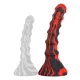 Accordio L – dizájnos piros-fekete dildó 20 x 4.7 cm