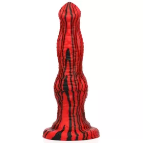   Gode Fantasy Pytkor – piros-fekete prémium műpénisz 20 cm