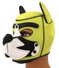 Puppy Fox – sárga-fehér neoprén maszk