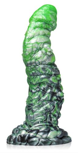Gode Gruk – prémium zöld szilikon dildó 19 cm