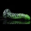 Gode Gruk – prémium zöld szilikon dildó 19 cm